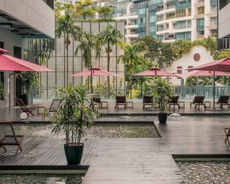 新加坡Studio M酒店 - 新加坡 - 露台