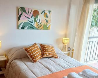 Boho style con balcón en Palermo Soho - 布宜诺斯艾利斯 - 睡房