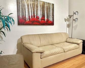 Cozy Private One-Bedroom Apartment Close to Williamsburg Brooklyn - 布鲁克林 - 客厅