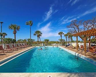 beach front south seas king bed newly renovated amazing sunsets beach open - 卡普蒂瓦 - 游泳池
