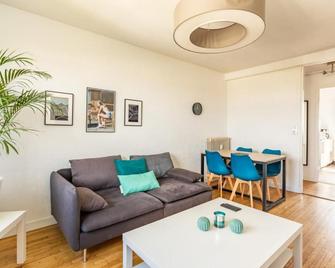 L'Horizon appartement 3 chambres moderne - 6 pers - 雷恩 - 客厅
