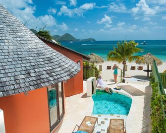 圣卢西亚桑德尔斯大酒店 - 式- 仅供情侣入住 - 格罗斯岛 - 游泳池