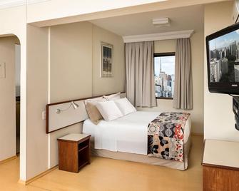 中央公园花园套房公寓式酒店 - 圣保罗 - 睡房