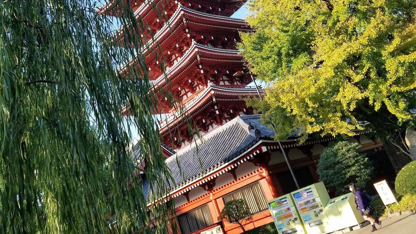 东京浅草樱花旅馆