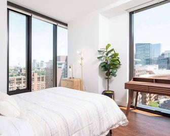 Back-Bay Upscale Central Penthouse W Roof-top - 波士顿 - 睡房