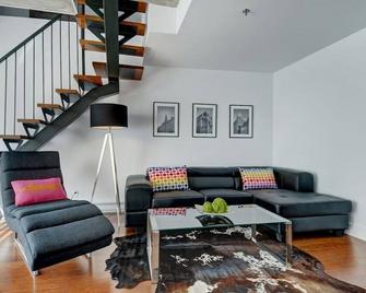 Les Immeubles Charlevoix - Le 760-506 - 魁北克市 - 客厅