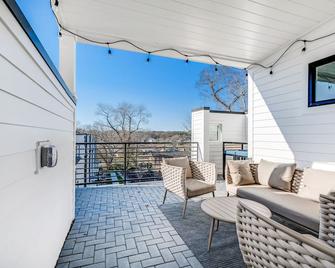 Nashvegas-Brand New+rooftop 4br-2 Miles 2 Broadway - 纳什维尔 - 阳台