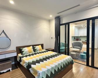 豪华公寓在Vinhomes皇家城市 - 河内 - 睡房