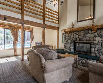 Summit #256 - Top Floor Summit 1 Bedrm 1 Bathrm Condo Just steps too Little Eagle Lodge Sleeps 4 - 马姆莫斯湖 - 客厅