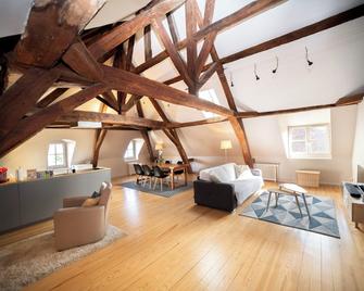 Clos St Eusebe en coeur de ville - 欧塞尔 - 客厅