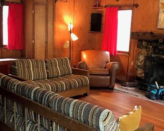 Unplugged Rustic Cabin in the Woods - Wofford Heights - 客厅