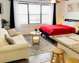 Downtown City View Loft - 杰克逊维尔 - 睡房