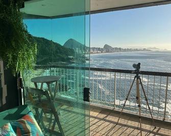 Apartamento Frente-Mar no Rio de Janeiro - 里约热内卢 - 阳台