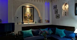 东方魅力摩洛哥住宅酒店 - 仅限成人 - 马拉喀什 - 客厅