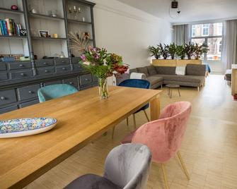 Beautiful&Bright|Central Located| Private&Triple Glass Isolated|W Big Balcony - 阿姆斯特丹 - 餐厅