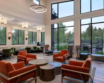 Residence Inn万豪斯廷柏特温泉 - 斯廷博特斯普林斯 - 休息厅