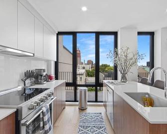 149bk-601 New Ph 2br-2bath Private Rooftop W D - 布鲁克林 - 厨房