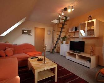 Holiday apartment Penkow for 1 - 5 persons with 2 bedrooms - Holiday apartment - 高恩莱宾 - 客厅