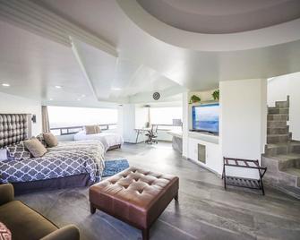 The Penthouse Panoramic Rooftop Garden + Parking - 墨西哥城 - 睡房