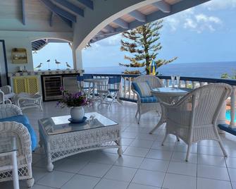 Caribbean Villa with Spectacular Views - Cudjoe Head - 阳台