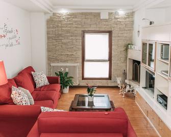 Palladio Apartment - Vista Fiume, In Centro con Garage - 维琴察 - 客厅
