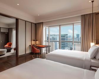 新加坡费尔蒙酒店 - 新加坡 - 睡房