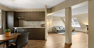 欧里布尔贝斯特韦斯特苏尔开放式客房酒店 - 卑尔根 - 睡房