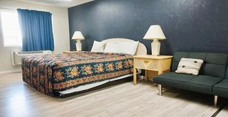 新泽西阿布西肯大西洋城开放式客房旅店级套房 - OYO - 加洛韦 - 睡房