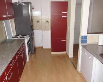 Sehr Schöne 4 Raum Maisonette-Fewo Mit 110qm + Balkon + Zentral & Preiswert - T7 - 德累斯顿 - 厨房