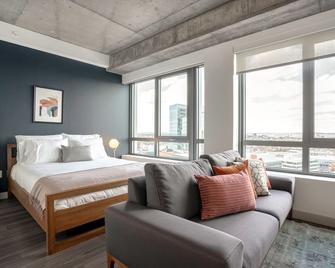 Crisp Kendall Square Studio W/ Gym, W/D By Mit, Mgh & River - 剑桥 - 睡房