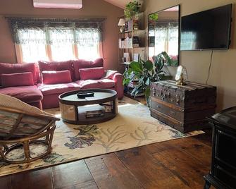 Romantic Cabin Pvt Mtn getaway - 里帕顿 - 客厅