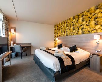 Brit Hotel Eden Spa 洪弗勒 - 翁弗勒尔 - 睡房