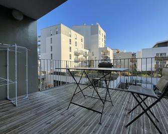 Nice apartment for 4 with parking, near Cité du Vin - 波尔多 - 阳台