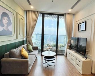 NanaHousing-Vinhomes Skylake-Luxury Apartment near Keangnam - 河内 - 客厅