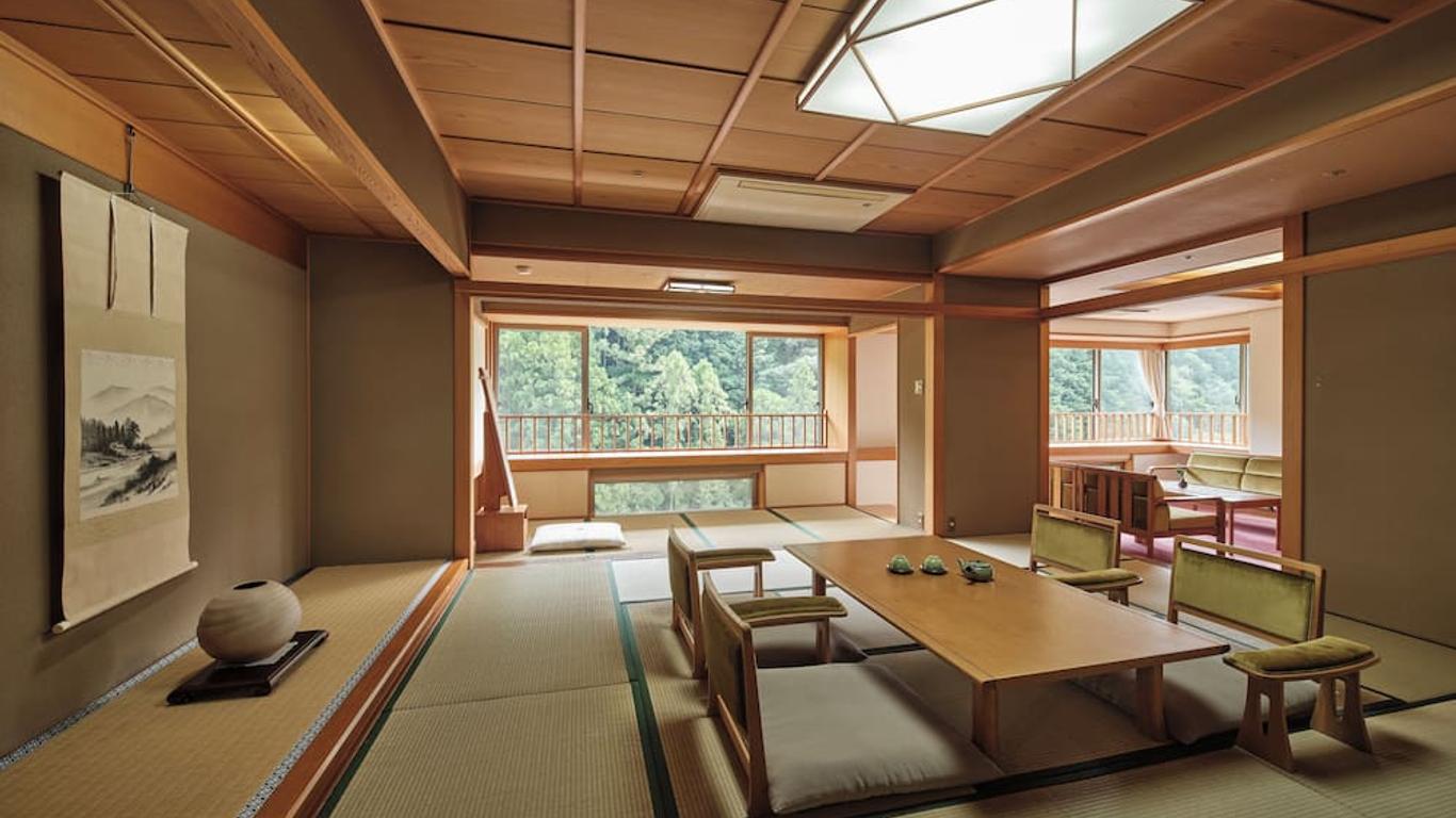 川汤绿屋山水馆酒店