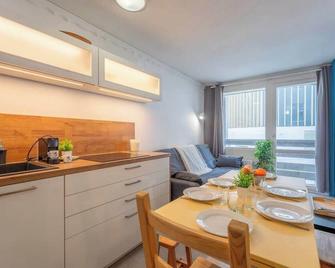 Ski In-Out - Heart of Val Thorens Superb apartment, Wifi 524 - 瓦托伦斯 - 餐厅