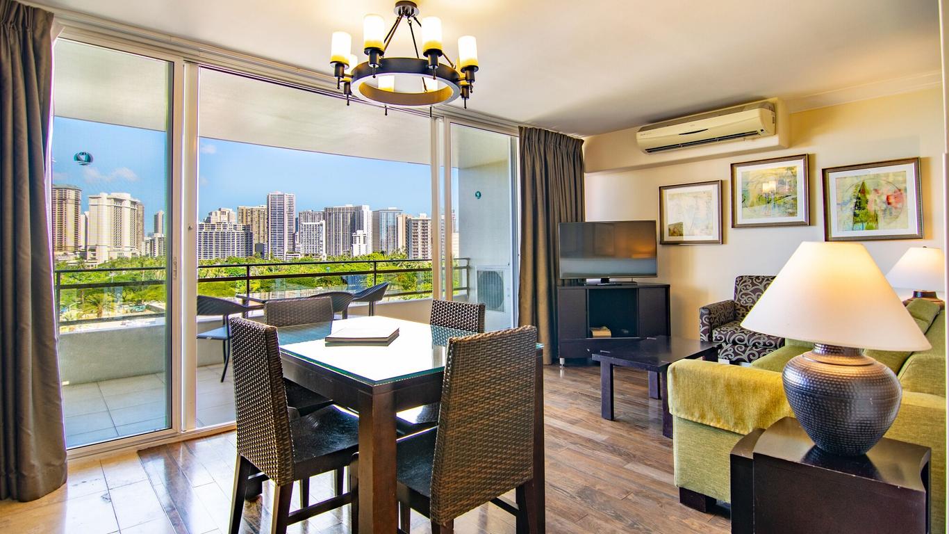 威基基海滩步道丽景湾支架公寓式酒店