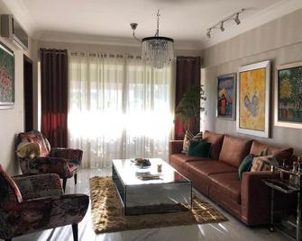 Luxury Apartment In The Heart Of Santo Domingo - 圣多明各 - 客厅