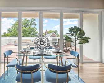Old Town Alexandria 3-Bdrm Penthouse King Beds - 亚历山德里亚 - 餐厅