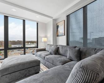Furnished Luxury Apartment Next to Harvard Stadium - 波士顿 - 客厅