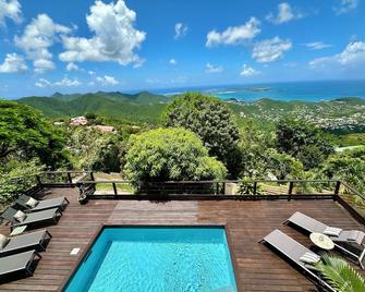 Newly Renovated! Villa Paradis ~ A True Jungle Oasis. - Lower Prince’s Quarter - 游泳池