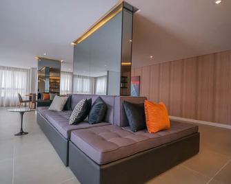 Studio Concept Panamby - Ao Lado do Metrô - 圣保罗 - 客厅
