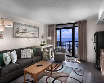 Oceanfront Suite w/Amazing View + Official On-Site Rental Privileges - 北默特尔比奇 - 客厅