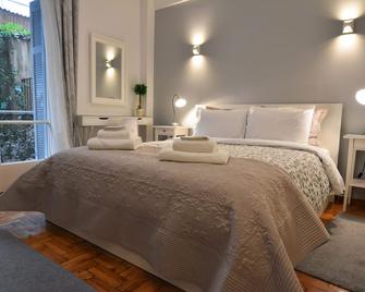 Stylish apartment in Kolonaki - 雅典 - 睡房